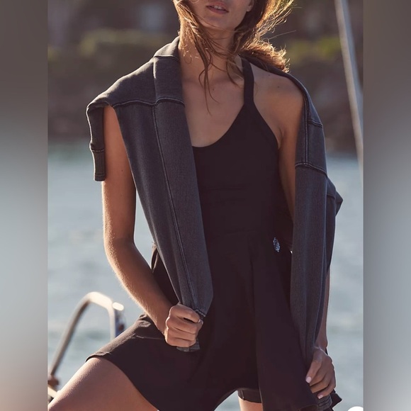 🌸NWOT Free People Good Karma Dress. Black. Size: XS/S - Picture 13 of 14